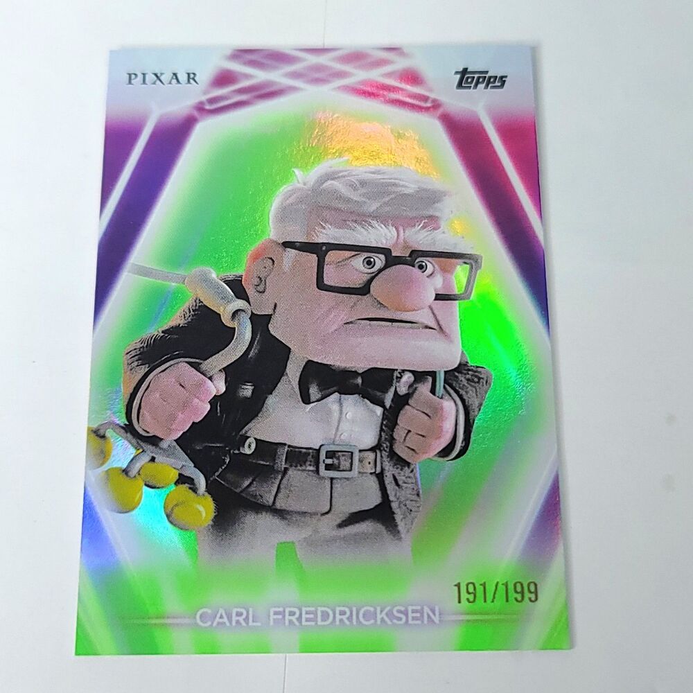 Carl Topps 2026 Disney Neon Holo Parallel Refractor Limited 191/199